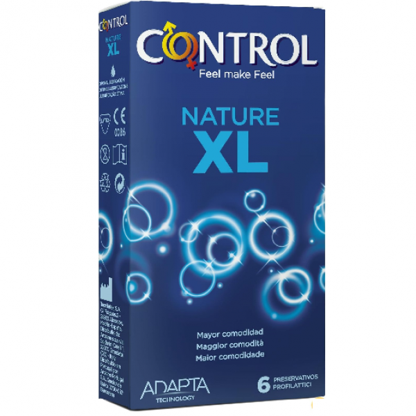 CONTROL XL EXTRA LARGE da 6 pz
