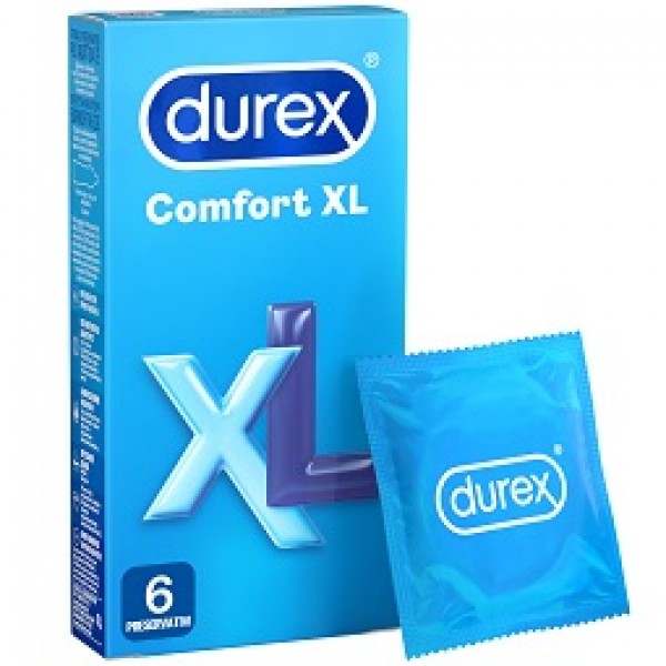 DUREX COMFORT EXTRA LARGE da 6 pz (57mm)