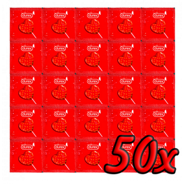 DUREX FRAGOLA 50 Preservativi