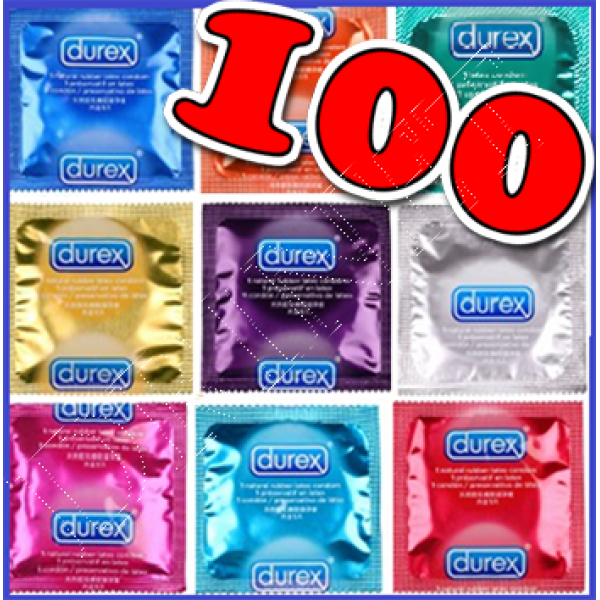 100 preservativi misti a tua scelta DUREX