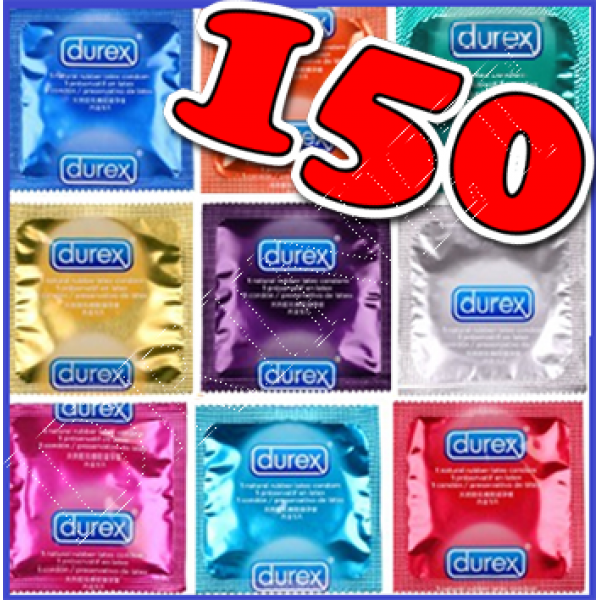 150 preservativi misti a tua scelta DUREX