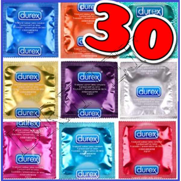 30 preservativi misti a tua scelta DUREX
