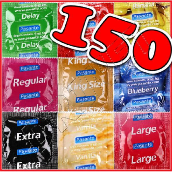 150 preservativi misti a tua scelta PASANTE